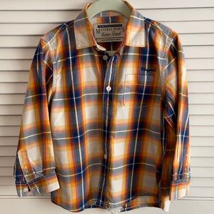 Mayoral Plaid Shirt 3T